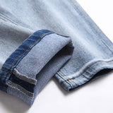 Mens Fashion Jeans Colored patch 8831#