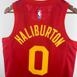 NBA Jerseys Season 19, Pacers, Retro, Red 0, Halliburton