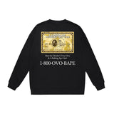Bathing ape Crew neck sweatshirt