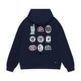 Amiri hoodie medal set printing