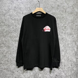 Amiri long sleeve shirts pink beach print