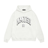 Amiri hoodie spider projection printing