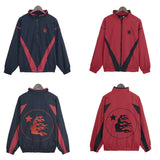 Hellstar Jackets & Sweatpants Flight Jacket Windbreaker Jacket Zip Sports Casual Trousers