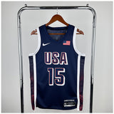 NBA Jerseys 24, Team USA, Navy 15, Booker