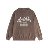 Amiri washed sweatshirt California limited bone fracture print washed and old