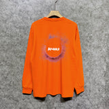 Amiri long sleeve shirts splash color ring printing