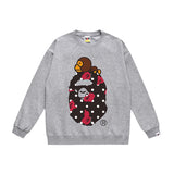Bathing ape Crew neck sweatshirt