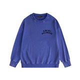 Amiri washed sweatshirt hollywood pure letterprinting washed and distressed