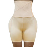 Plus-Sized Three Breasted High Waist Hip Shaping Underwear