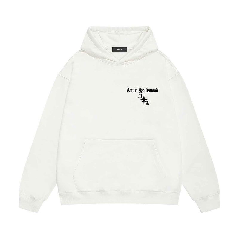 Amiri hoodie sanskrit printing