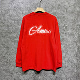Amiri long sleeve shirts gypsophila printing