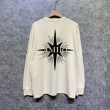 Amiri long sleeve shirts star shield printing