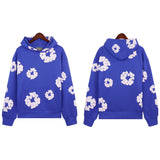 Denim Tears Hoodie Sweatpants Kapok Foam Printed Hoodie Trousers Suit(Options need to be purchased separately)