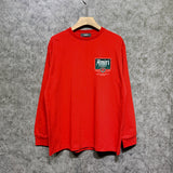 Amiri long sleeve shirts flower diamond nameplate printing