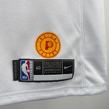 NBA Jerseys Season 20, Pacers, Retro, White No. 0, Halliburton