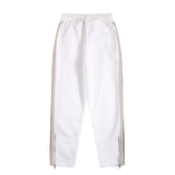 Palm Angels Sweatshirts Suit Striped Color Matching Sports Suit Loose Casual Suit