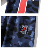 Bathing Ape Pants Autumn Camouflage Blue Casual Pants