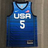 NBA Jerseys 2021 Olympic Team USA, Blue 5, LaVine