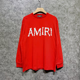 Amiri long sleeve shirts fog star printing