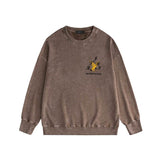Amiri washed sweatshirt hollywood eagle printing washed and distressed