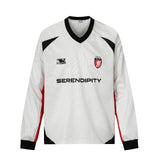 Men's long sleeve shirt - gt retro west coast sports jersey style with hip-hop lettering design