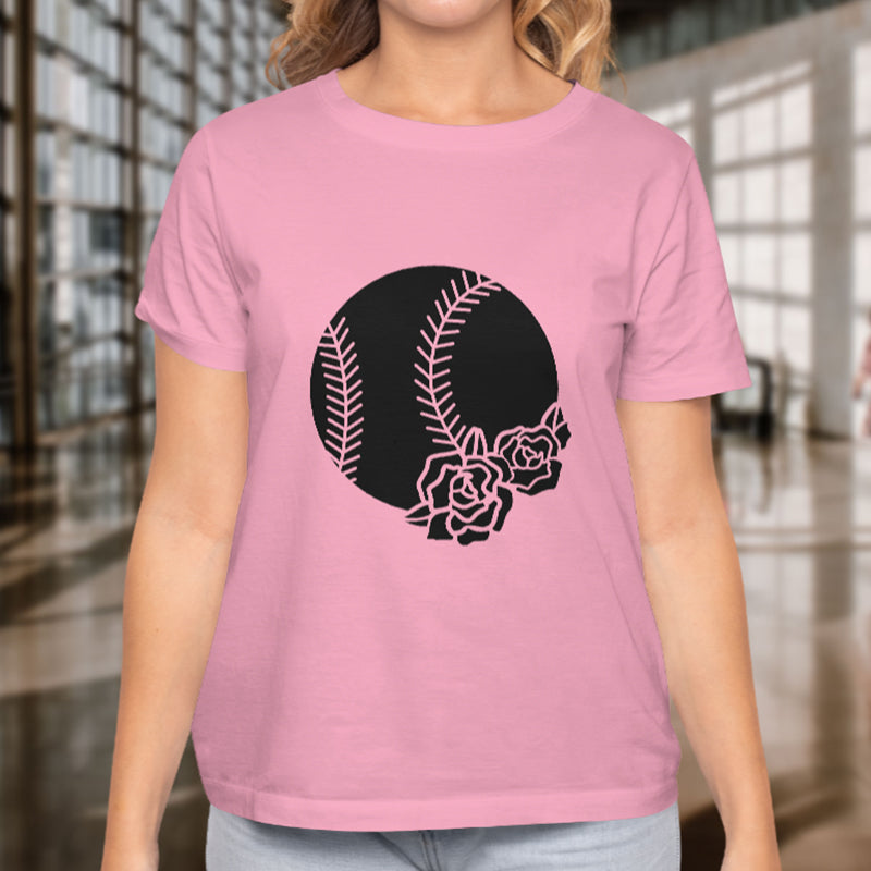 Baseball T-Shirts Casual Couple Tops