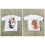Street Unisex T-shirt Portrait Y2k Gothic Hip Hop