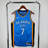 NBA Jerseys Season 23, Thunder, Blue No. 7, Holmgren