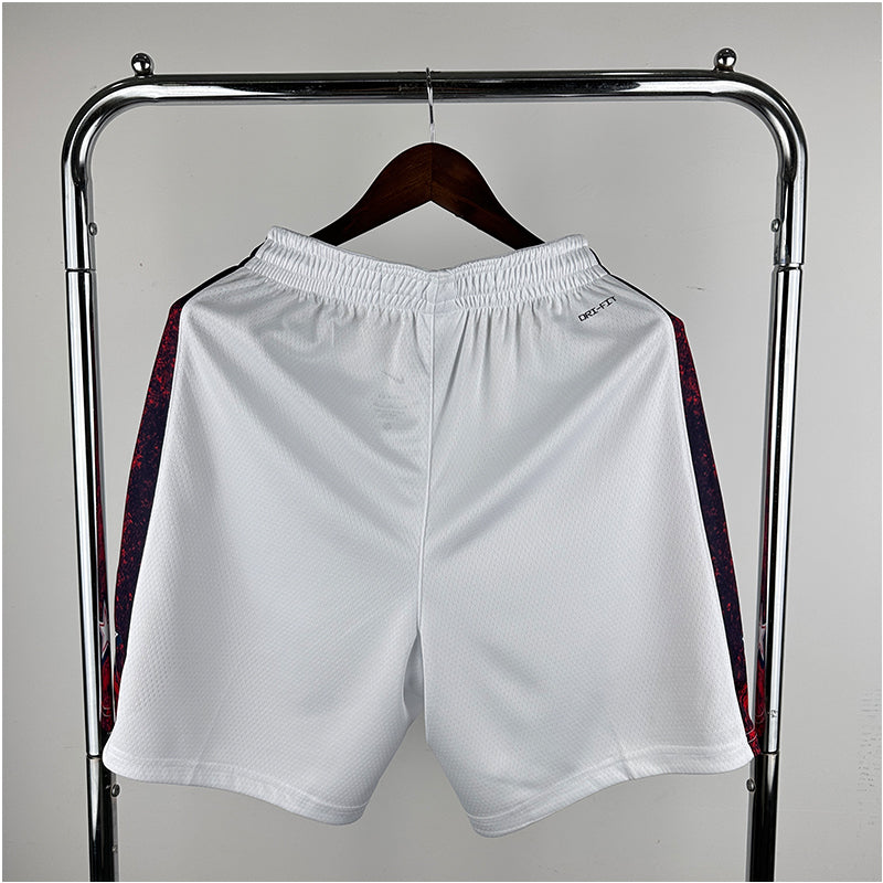 NBA Shorts 24 Olympics, USA white shorts