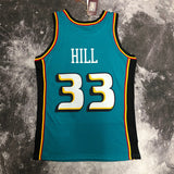 NBA Jerseys MN hot-pressed retro jersey: SW Pistons 98 season No. 33, Hill