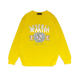 Amiri long sleeve shirts lion medal printing