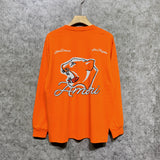 Amiri long sleeve shirts black panther printing