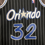 NBA Jerseys MN Hot Pressed Retro Jersey SW Magic 9495 Season, Black No. 32 O'Neal