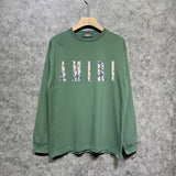 Amiri long sleeve shirts retro totem printing