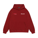 Amiri hoodie tv channel shape printing
