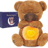 Plush Toys Glow Music Plush Toys Otter Koala Bear Doll Kapibara Breathing Bear Doll
