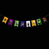 Halloween flag hanging ornaments Simple Cartoon Decorative Banner – Halloween Shop & Corridor Decoration
