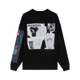 C.e. sweatshirt - spring/summer c.e. abstract oil painting graphic crewneck pullover - wholesale