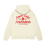 Amiri hoodie la limited art word printing