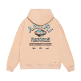 Amiri hoodie earth letter printing