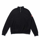 C.e. sweatshirt - autumn/winter collection - c.e. minimalist solid color high neck half-zip hoodie - wholesale