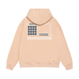 Amiri hoodie tv channel shape printing