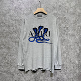 Amiri long sleeve shirts new font cobra printing