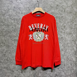 Amiri long sleeve shirts lion medal printing