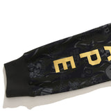 Bathing Ape Pant Joint Golden Skull Shark Head Letter Printed Drawstring Casual Pants