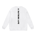 Bathing ape Crew neck sweatshirt