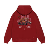 Amiri hoodie letter tiger print