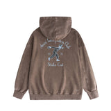 Amiri washed hoodie AMIRI large washed old print