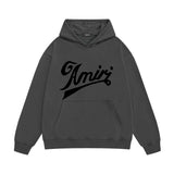 Amiri hoodie with flowing letter print