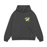 Amiri hoodie star point wings printing